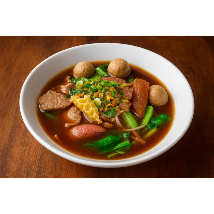 Beef Combo Noodle Soup.
