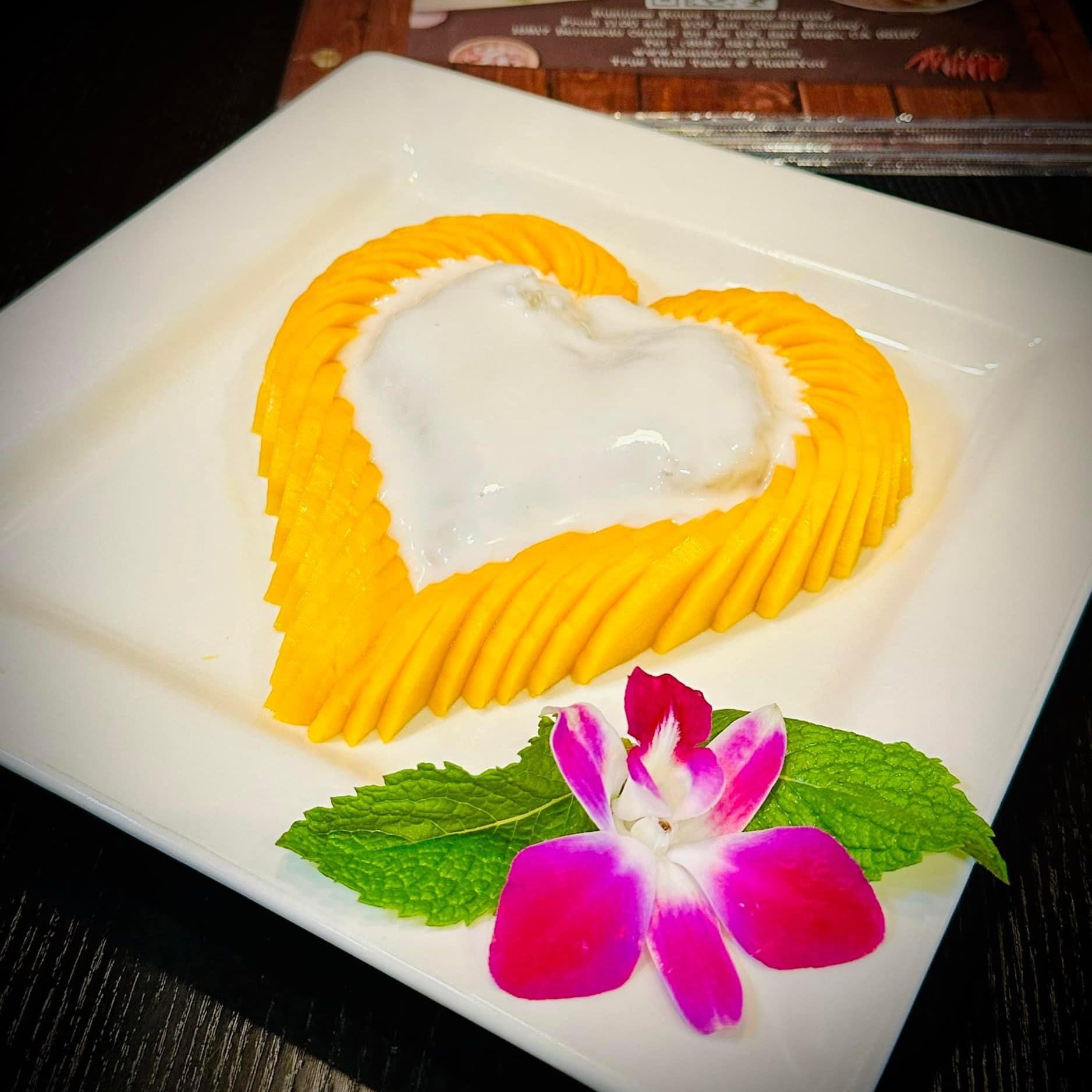Sweet Rice with Mango.